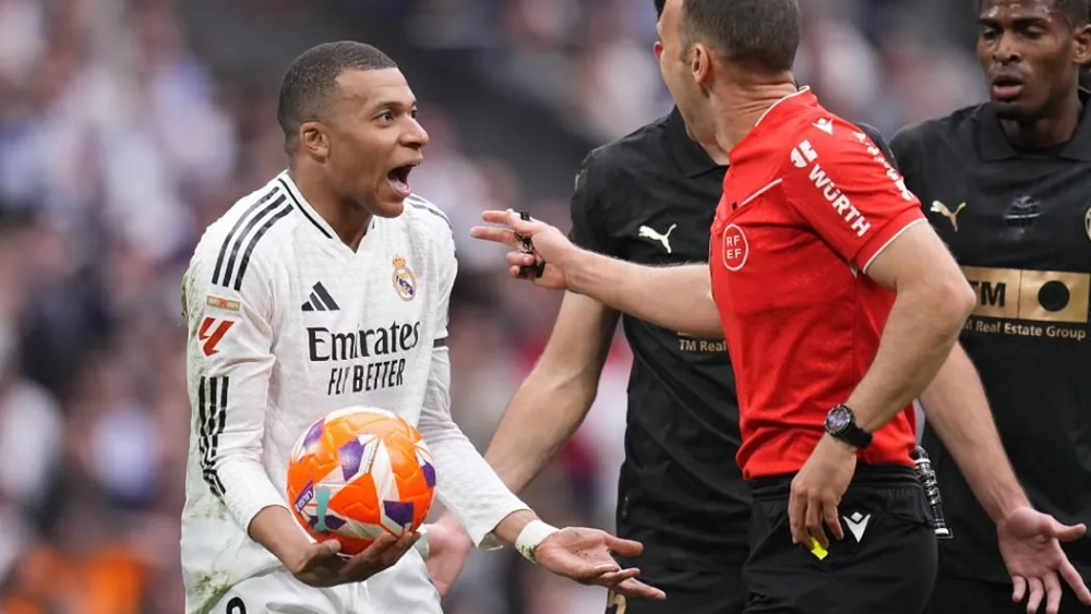 Las protestas de Kylian Mbappé a 