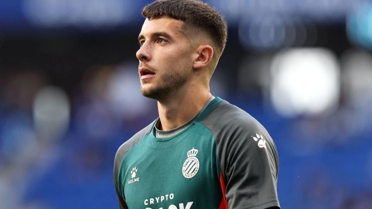 Joan García con el Espanyol Joan García con el Espanyol