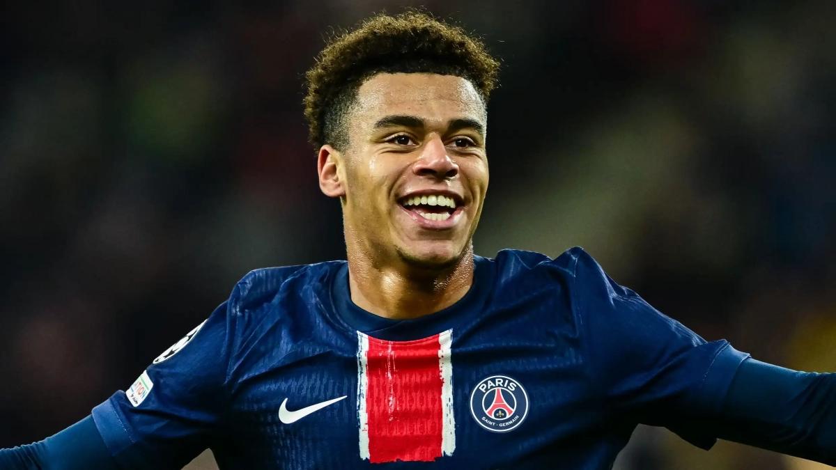 Desiré Doué es una de las mayores perlas del PSG.