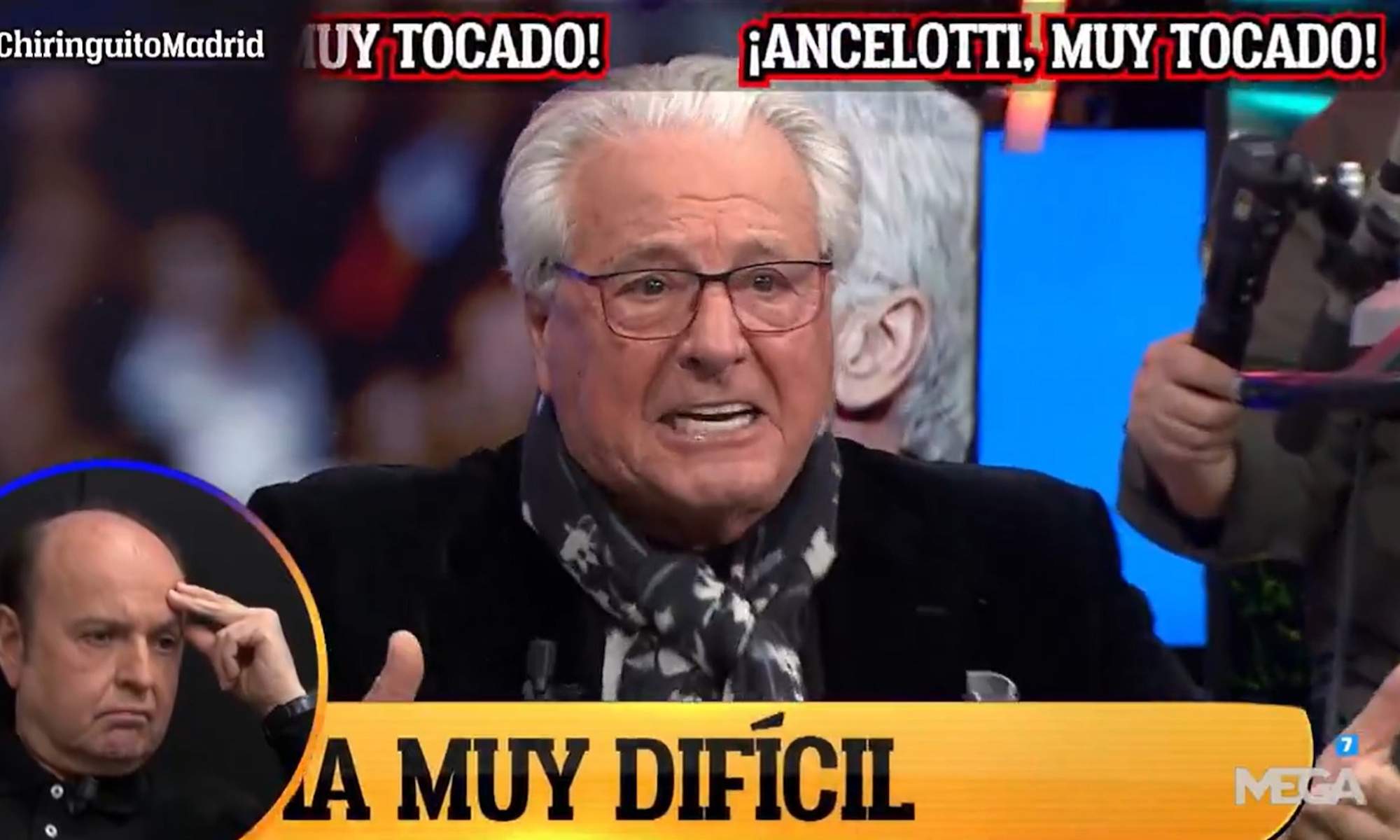 Jorge D'Alessandro en el Chiringuito esta madrugada