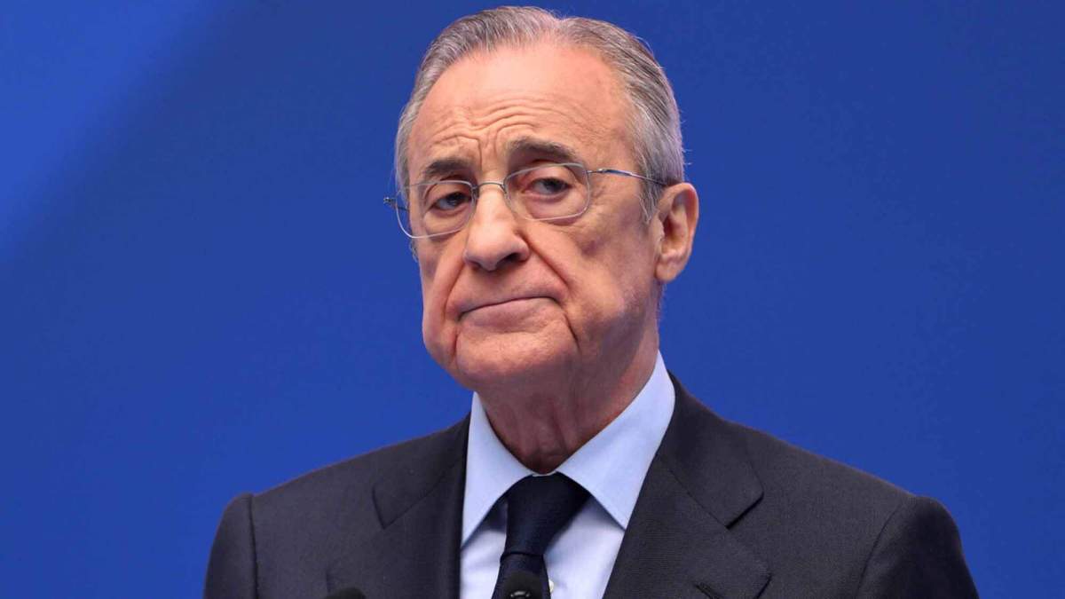 Florentino Pérez serio
