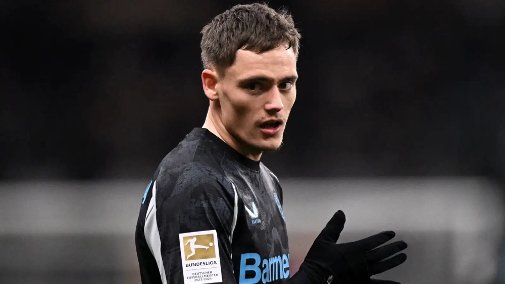 Florian Wirtz en partido Florian Wirtz en partido