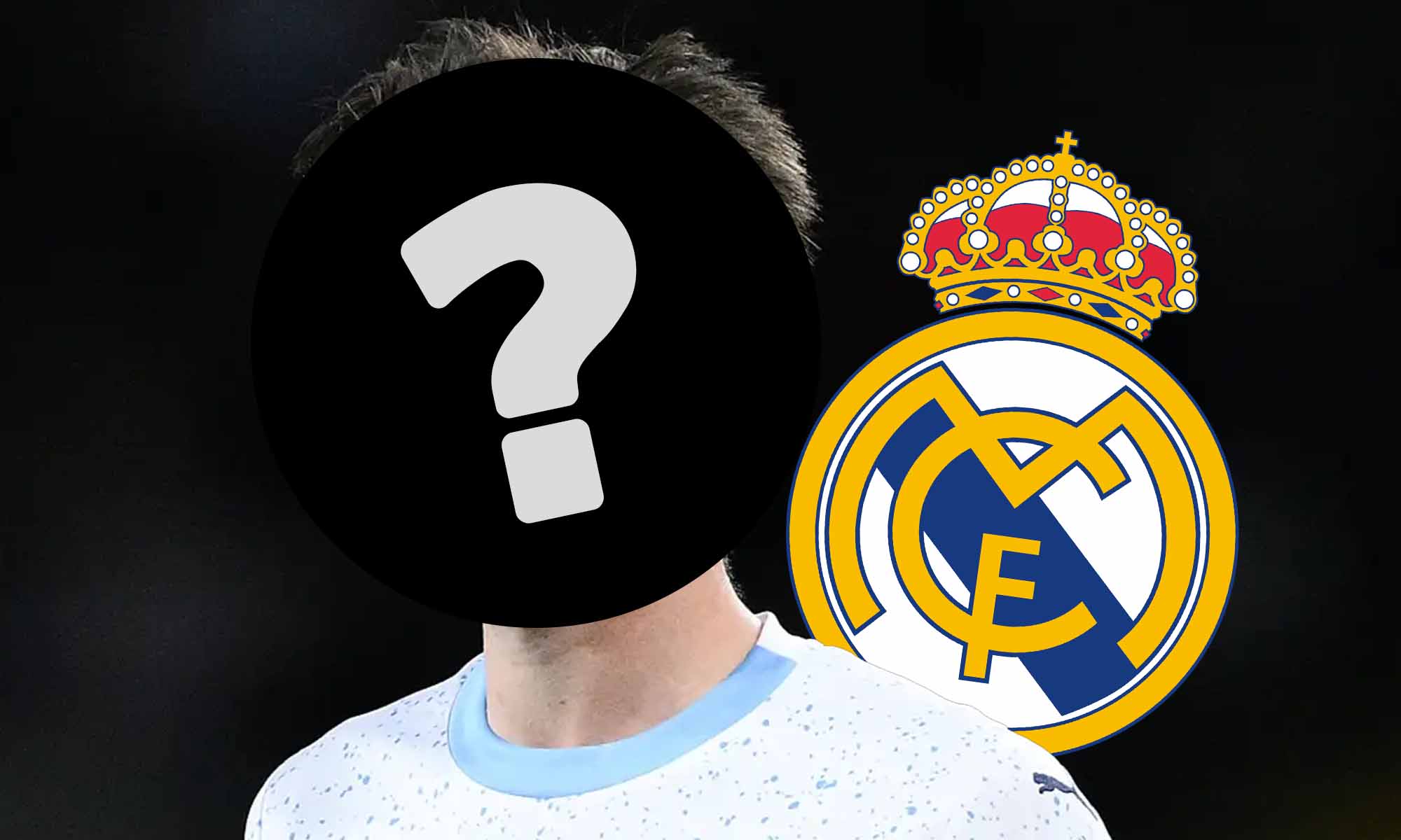 Jugador de incognito con escudo RM Jugador de incognito con escudo RM