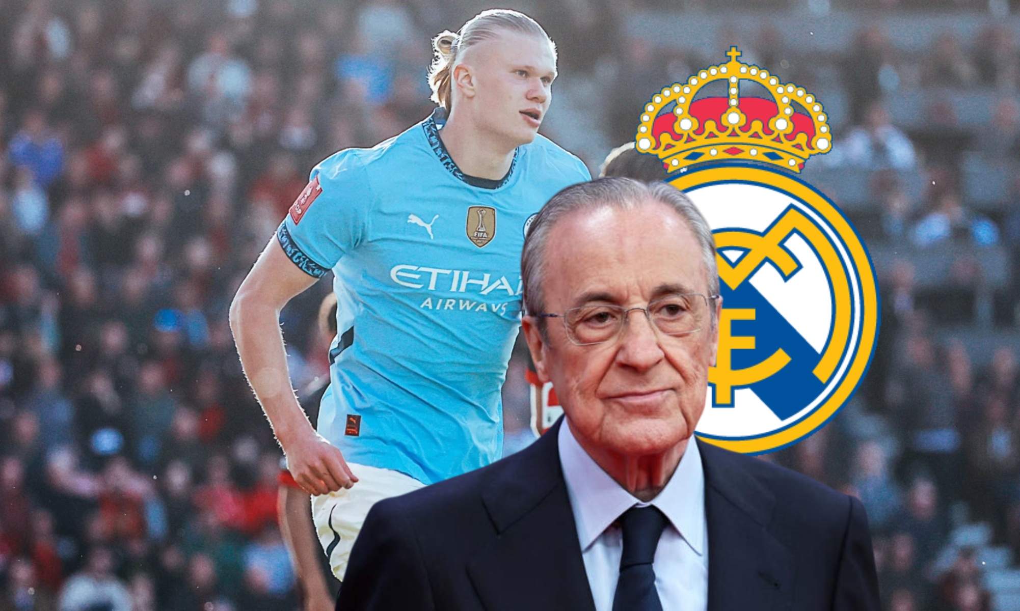 Haaland más cerca del Real Madrid, un plan de Florentino