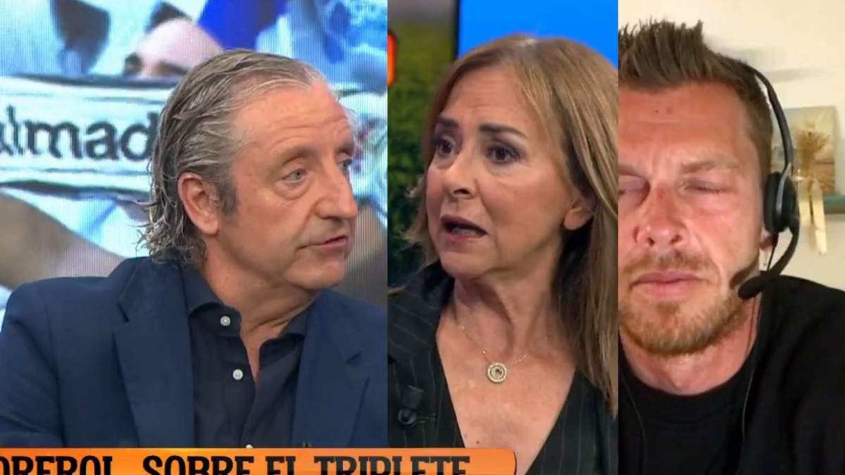 Pedrerol, Carme y Jota Jordi en el Chiringuito