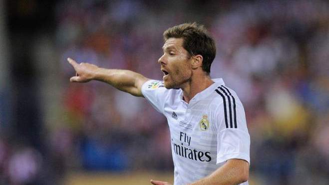 Xabi Alonso en su etapa de jugador en el Real Madrid Xabi Alonso en su etapa de jugador en el Real Madrid