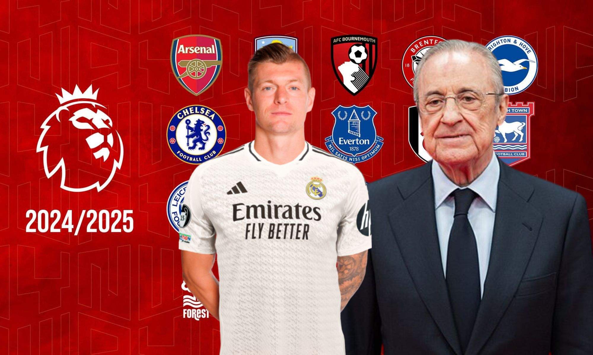 Florentino Pérez, Kroos y Premier League Florentino Pérez, Kroos y Premier League