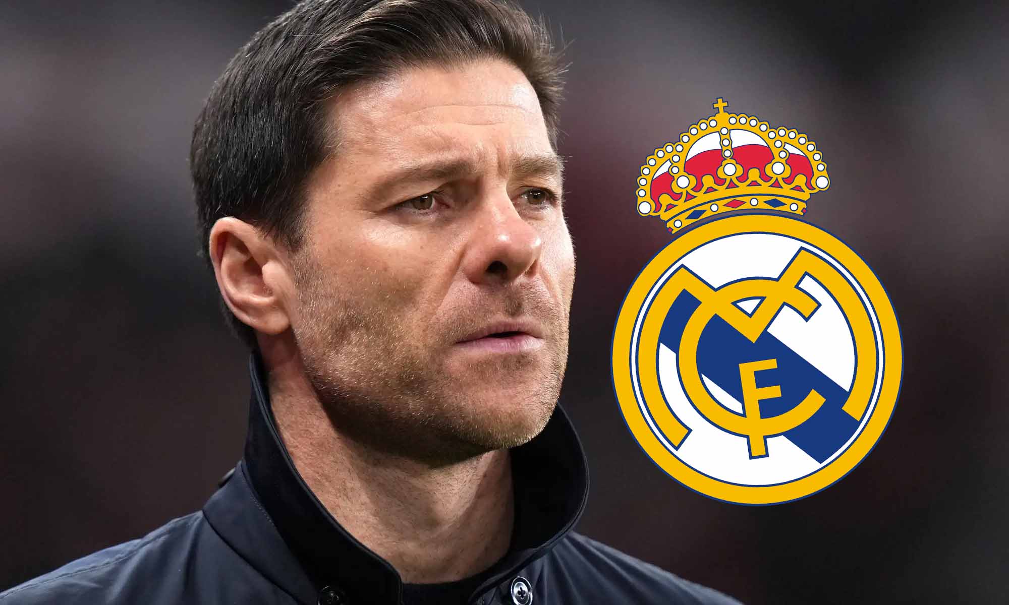 Xabi con escudo Real Madrid