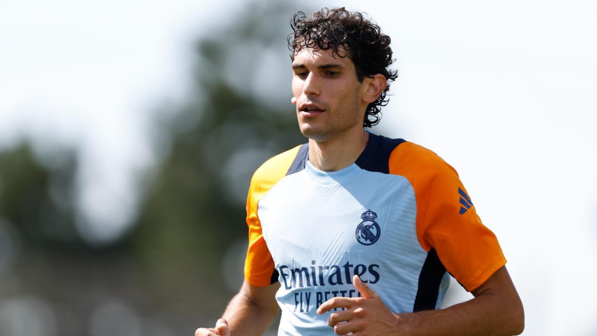 Vallejo entrenando con el Real Madrid Vallejo entrenando con el Real Madrid