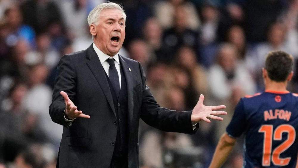 Carlo Ancelotti con el Real Madrid Carlo Ancelotti con el Real Madrid