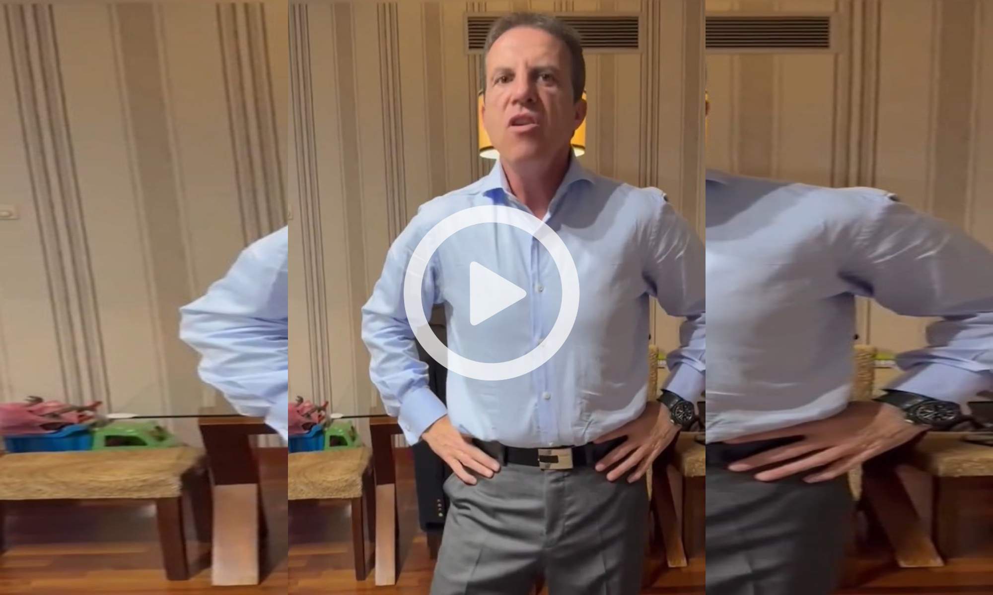 Cristóbal Soria en su vídeo Cristóbal Soria en su vídeo