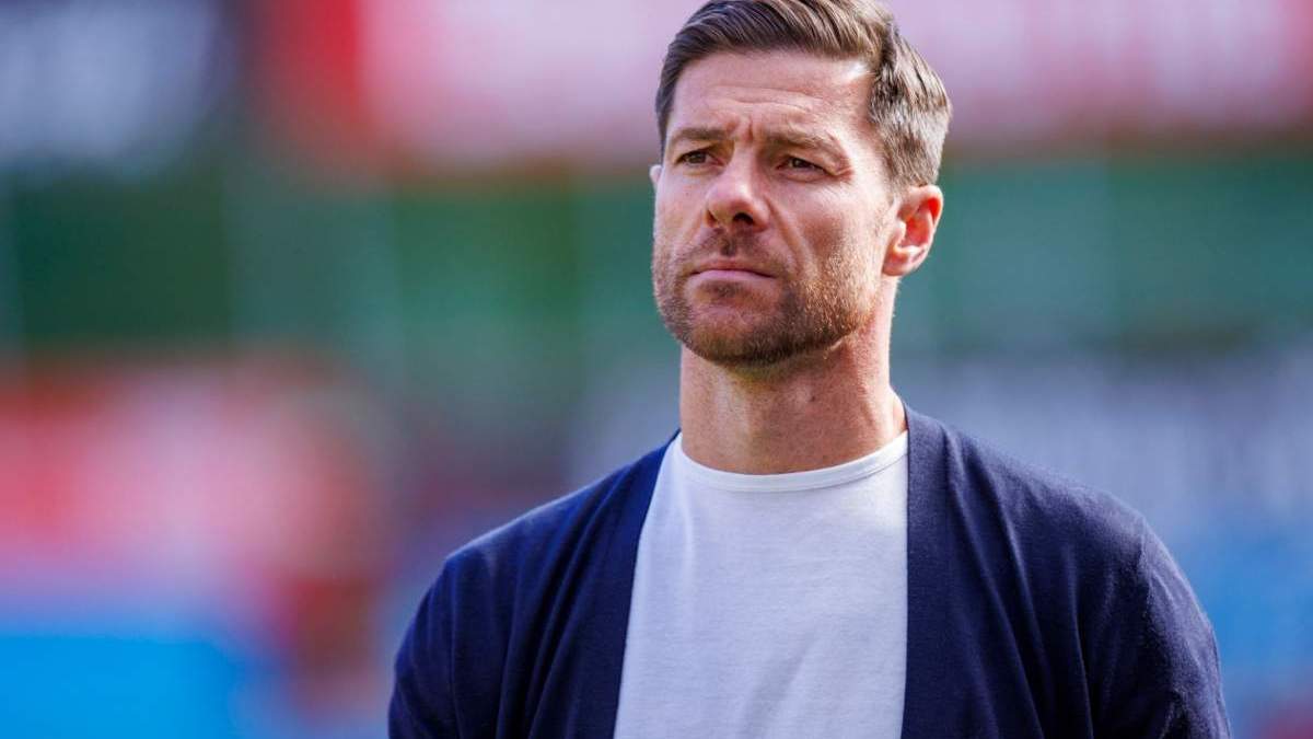 Xabi Alonso durante un partido del Bayer Leverkusen Xabi Alonso durante un partido del Bayer Leverkusen