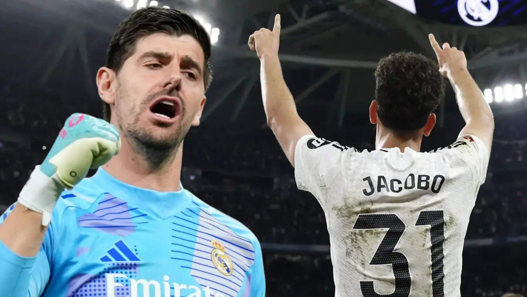 Las palabras de Courtois sobre Jacobo Ramón tras el gol del canterano.