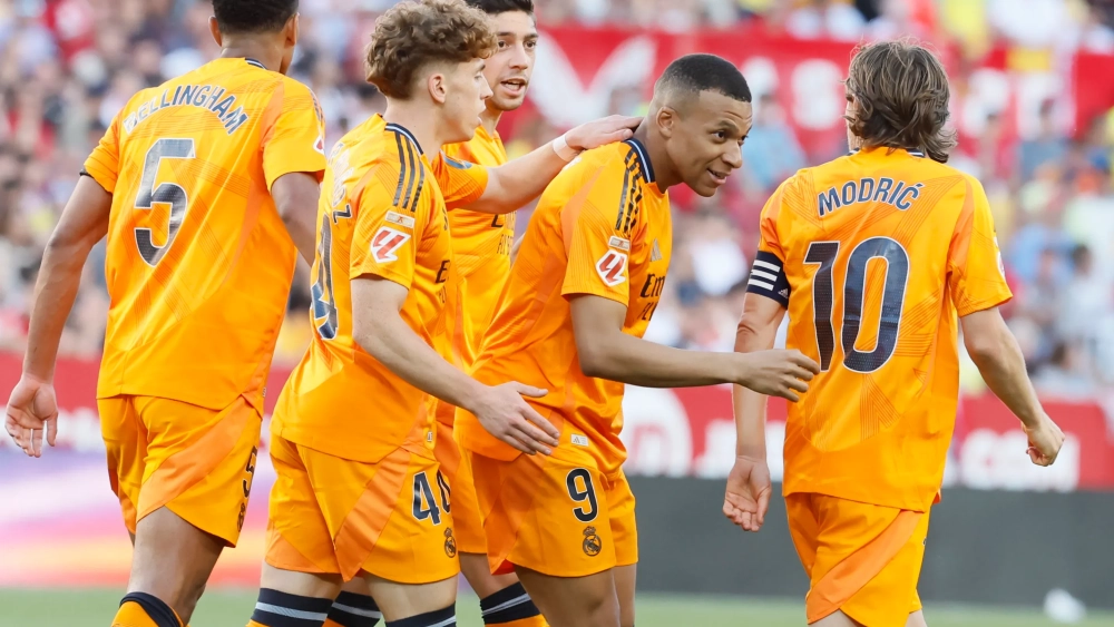 Celebración del gol de Mbappé Celebración del gol de Mbappé