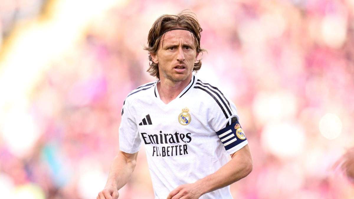 Luka Modric con el Real Madrid esta temporada
