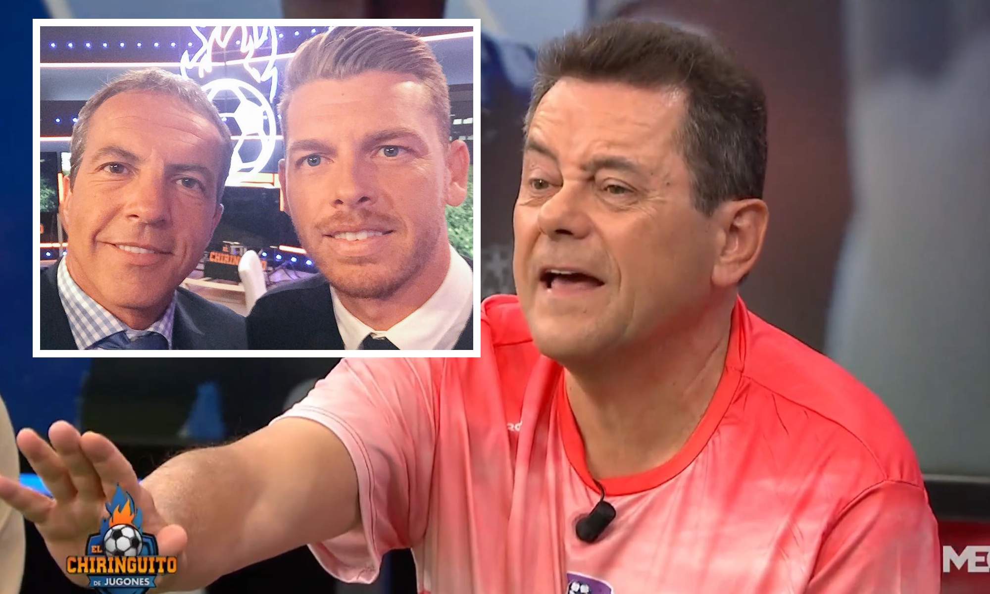 Roncero y Jota y Soria en recuadro Roncero y Jota y Soria en recuadro