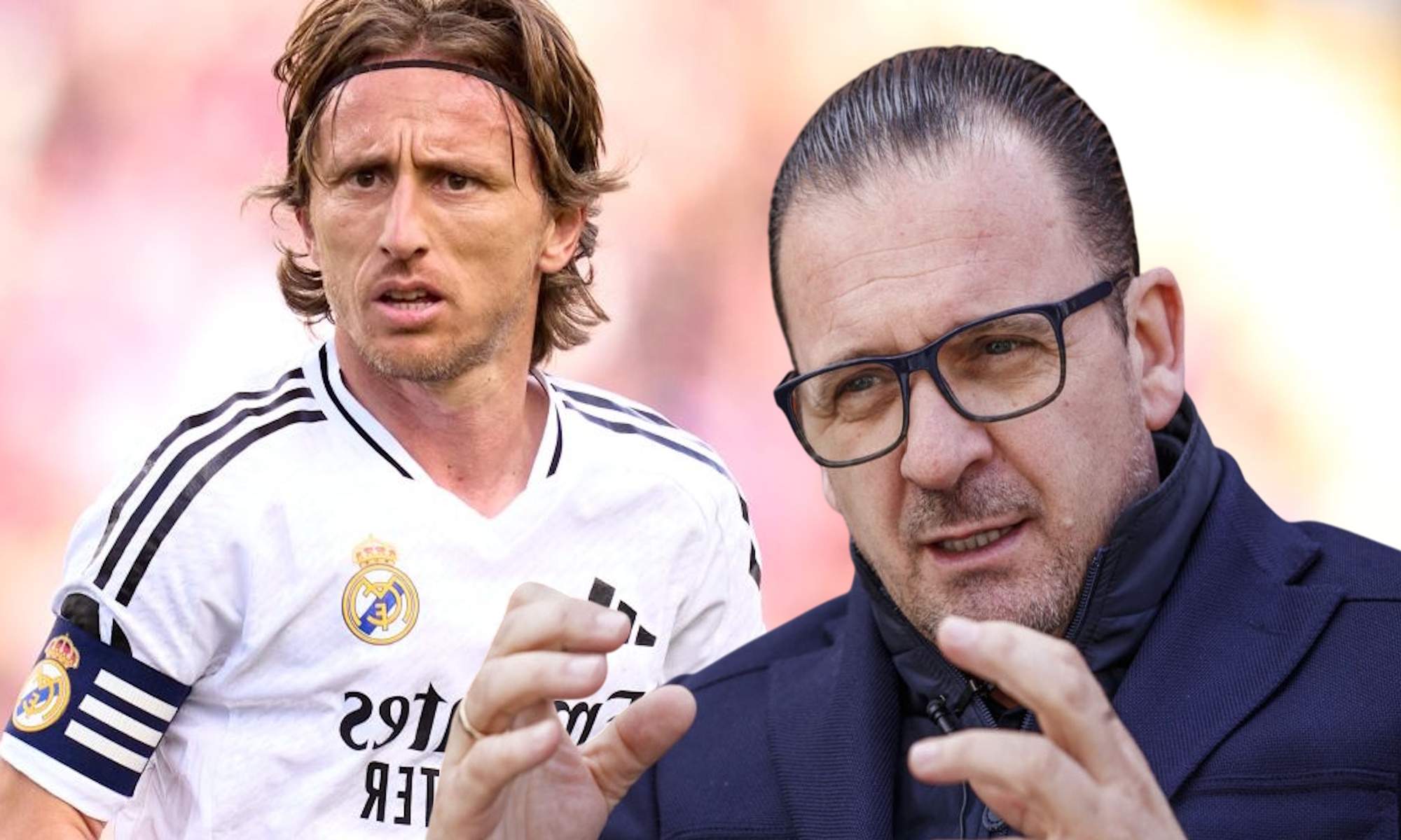Modric y Mijatovic Modric y Mijatovic