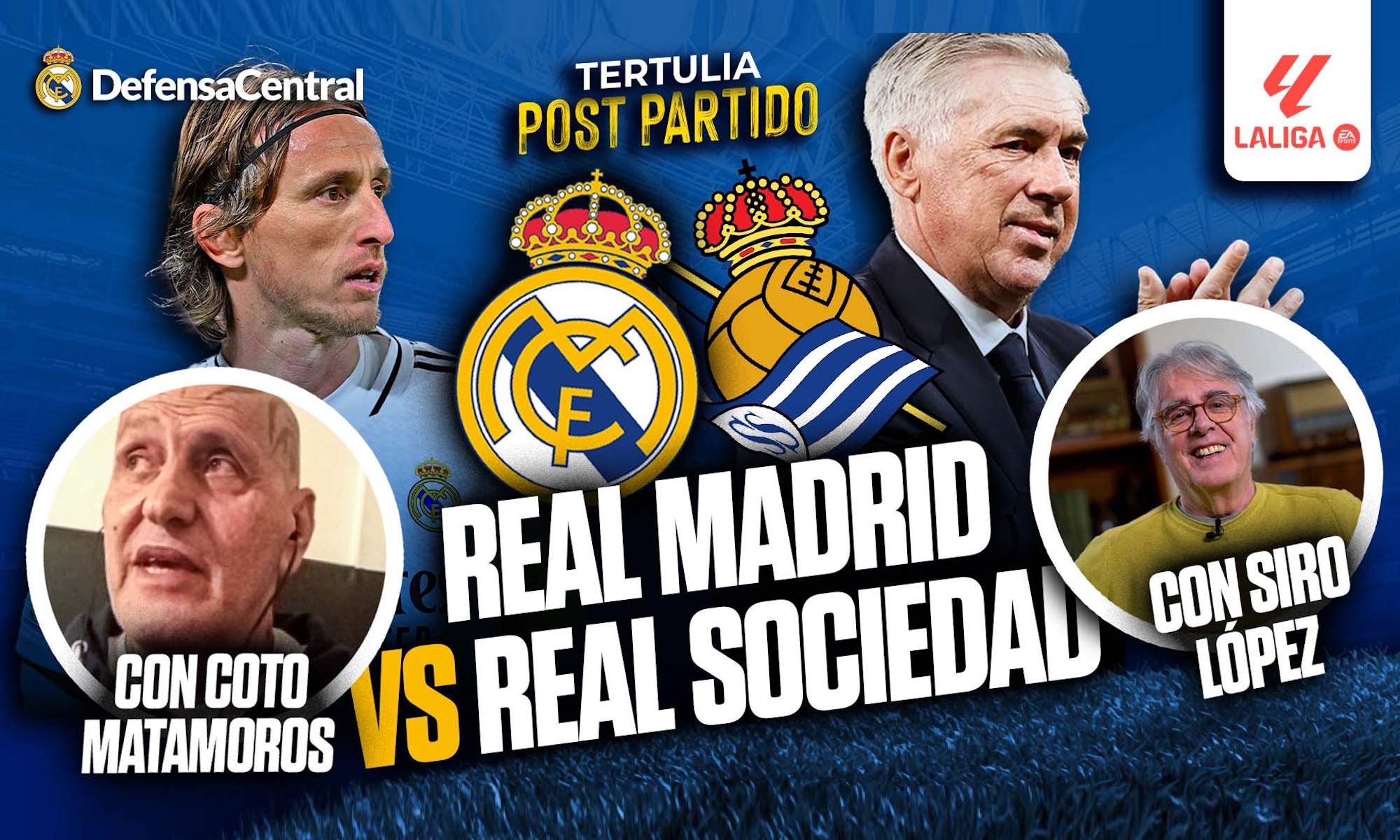 Tertulia post partido Real Madrid - Real Sociedad