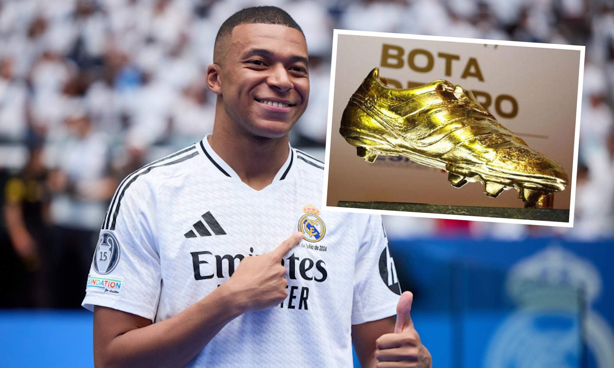 Mbappé y Bota de Oro Mbappé y Bota de Oro