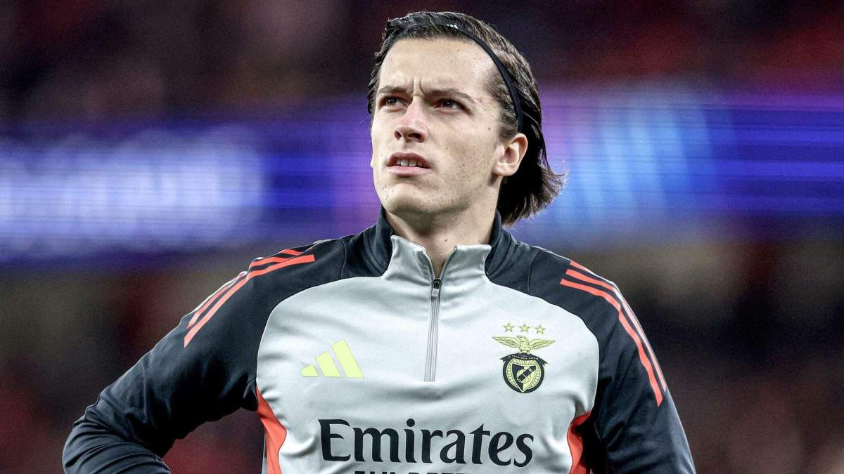 Álvaro Carreras con el Benfica Álvaro Carreras con el Benfica