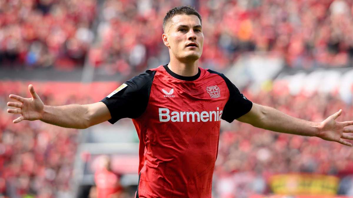 Patrik Schick con el Leverkusen Patrik Schick con el Leverkusen