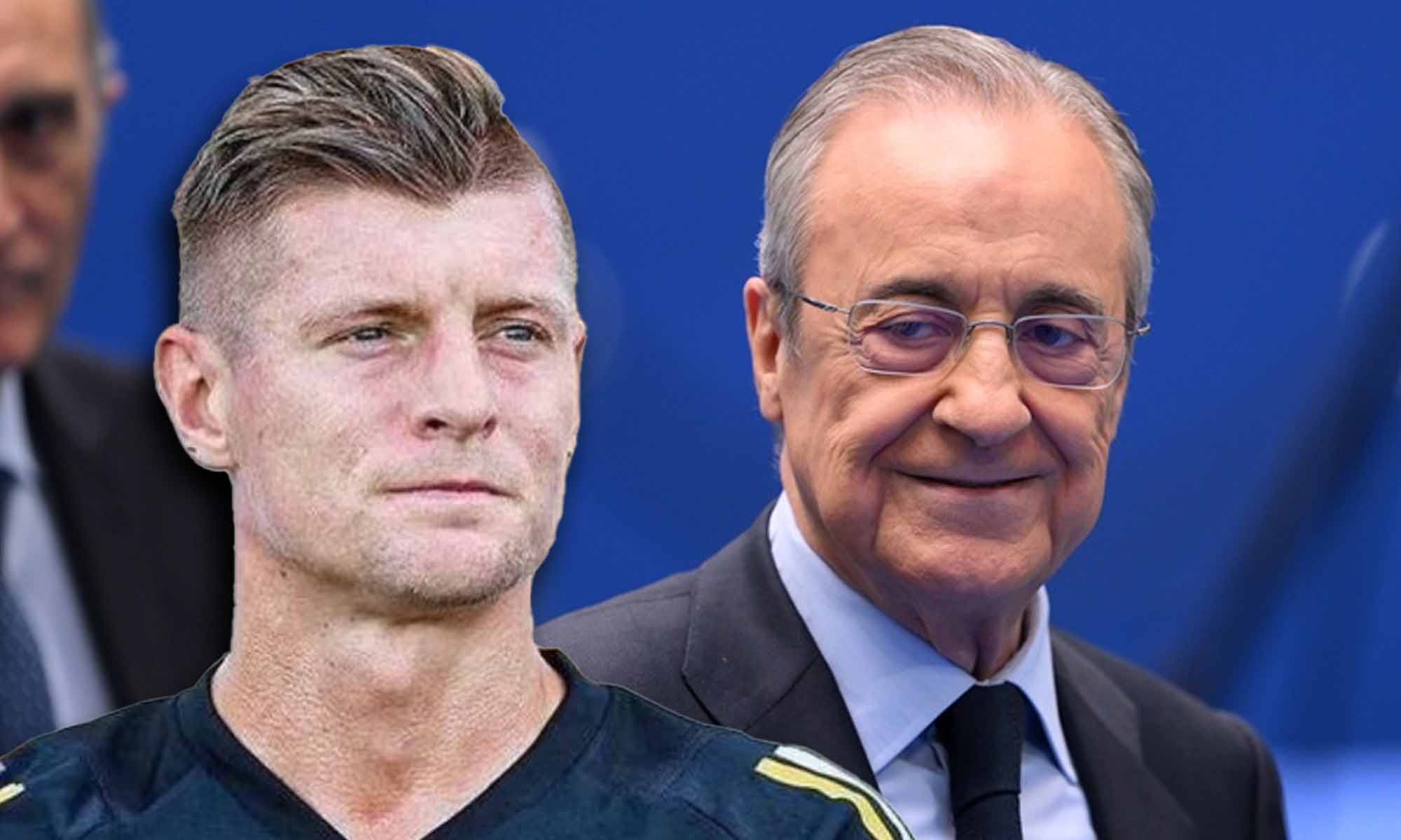Toni Kroos con Florentino