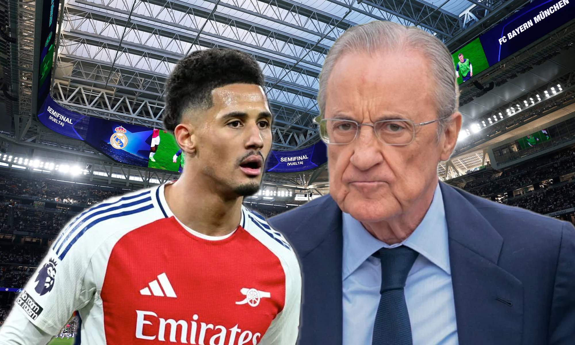 La respuesta del Arsenal a Saliba tras el interés del Real Madrid, Arteta da el OK