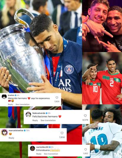 Los mensajes a Achraf Los mensajes a Achraf