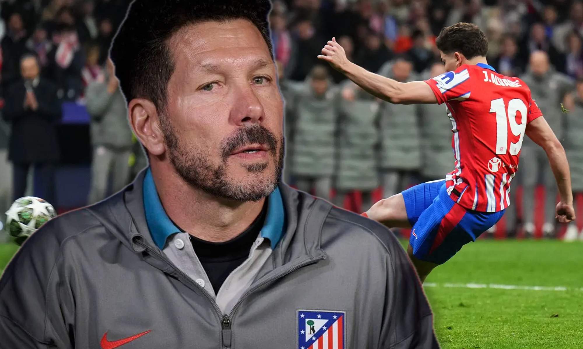 Simeone vuelve a llorar por el penalti de Julián, palabras mayores contra el Madrid Simeone vuelve a llorar por el penalti de Julián, palabras mayores contra el Madrid