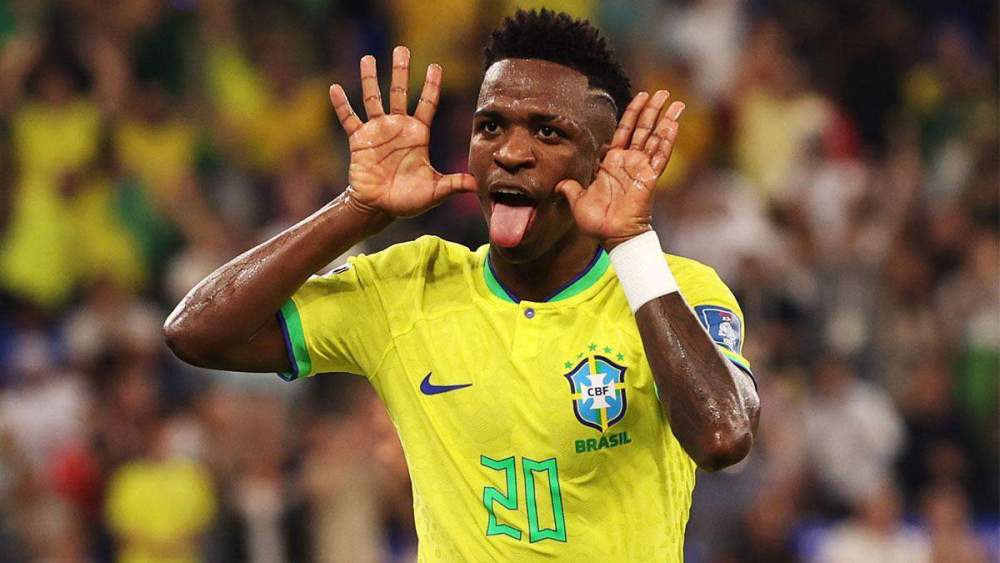 Vinicius con Brasil
