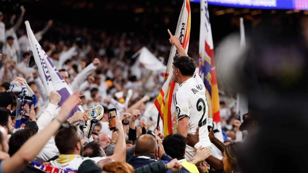 Brahim Diaz celebrando su gol en la noche de hoy Brahim Diaz celebrando su gol en la noche de hoy