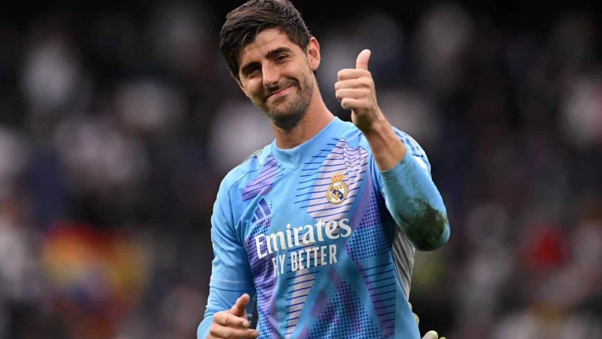 Thibaut Courtois con el Real Madrid