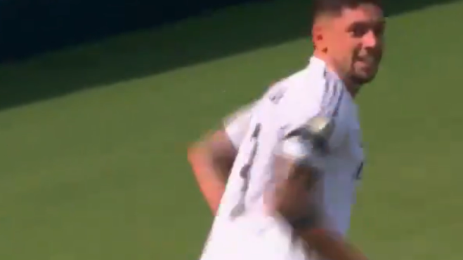 Fede celebrando el gol Fede celebrando el gol