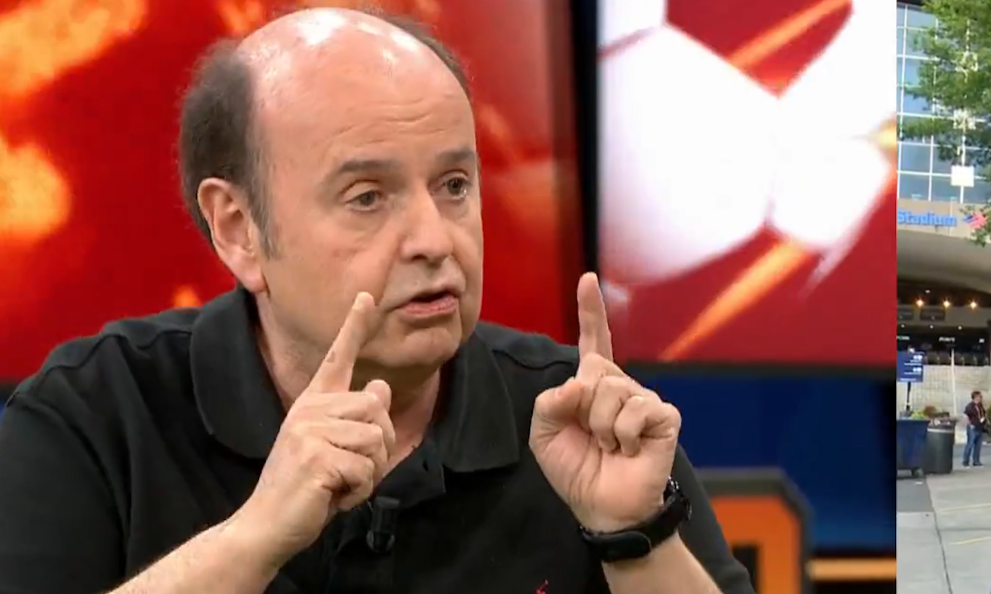 Juanma Rodríguez en el Chiringuito