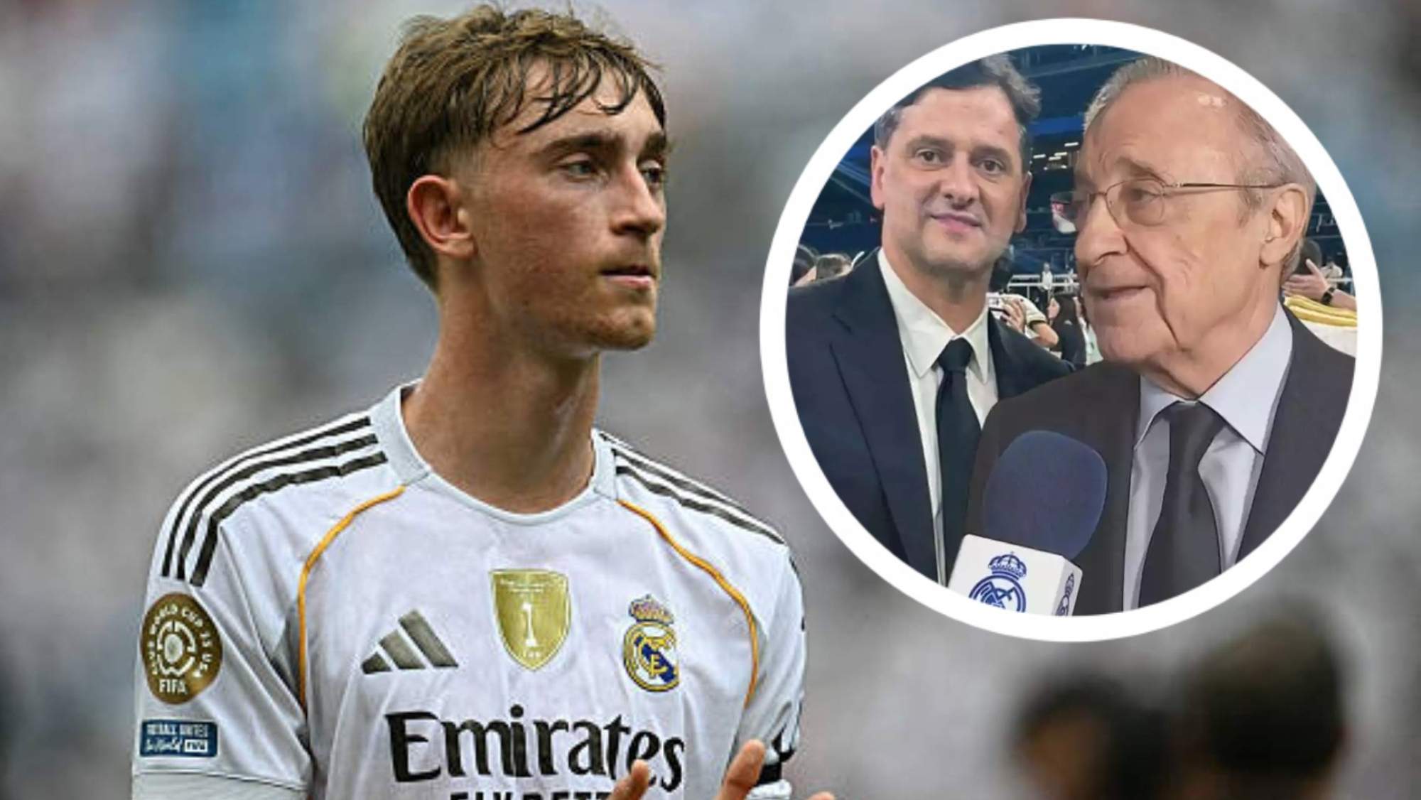 El mensaje de Florentino a Juni Calafat tras el fichaje de Dean Huijsen.