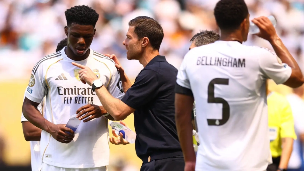 Tchouaméni y Xabi Alonso en el Mundial de Clubes