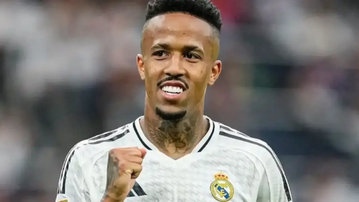 Eder Militao con el Real Madrid Eder Militao con el Real Madrid