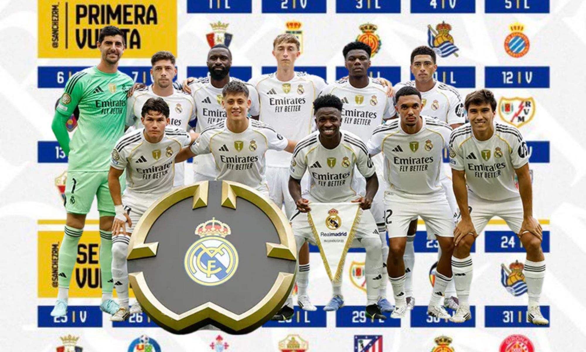 Real Madrid y Calendario LaLiga Real Madrid y Calendario LaLiga