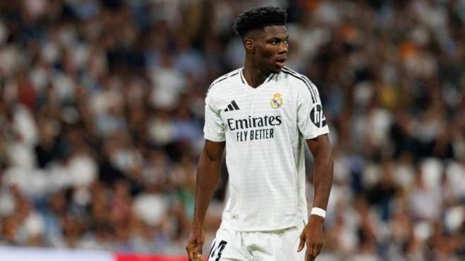 Tchouaméni con el Real Madrid Tchouaméni con el Real Madrid