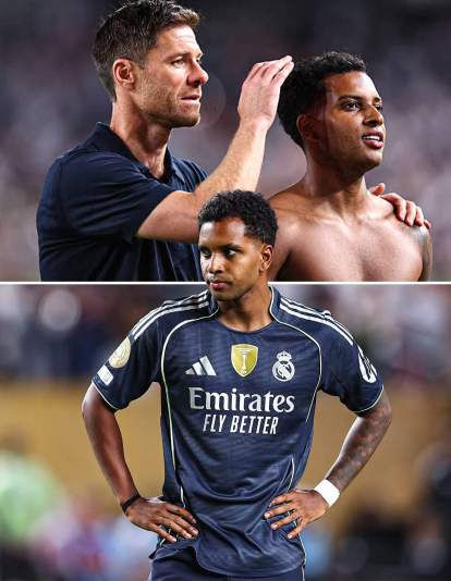 Xabi Alonso y Rodrygo