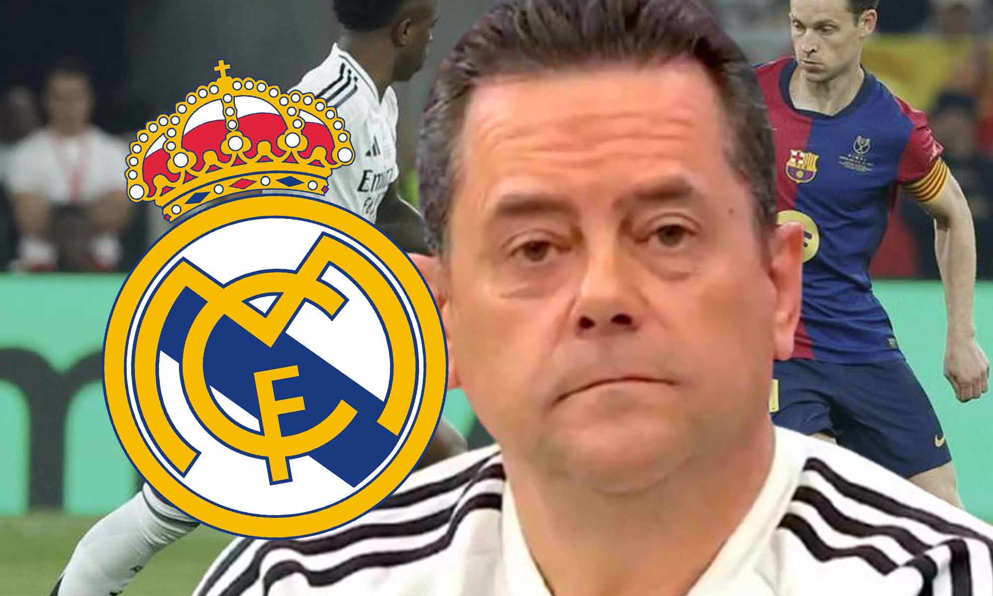 Roncero con escudo Real Madrid Roncero con escudo Real Madrid