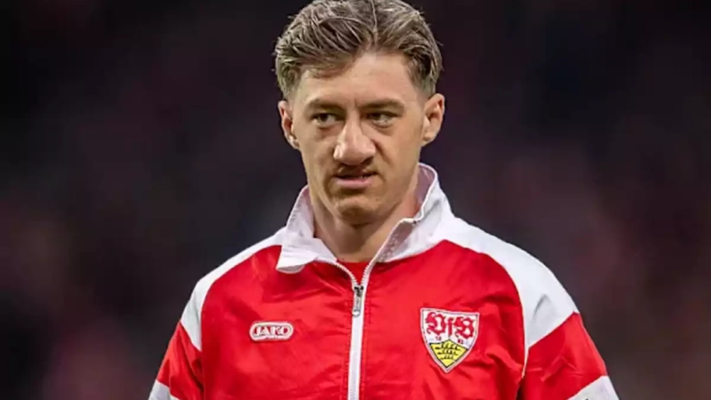 Angelo Stiller con su equipo esta temporada Angelo Stiller con su equipo esta temporada