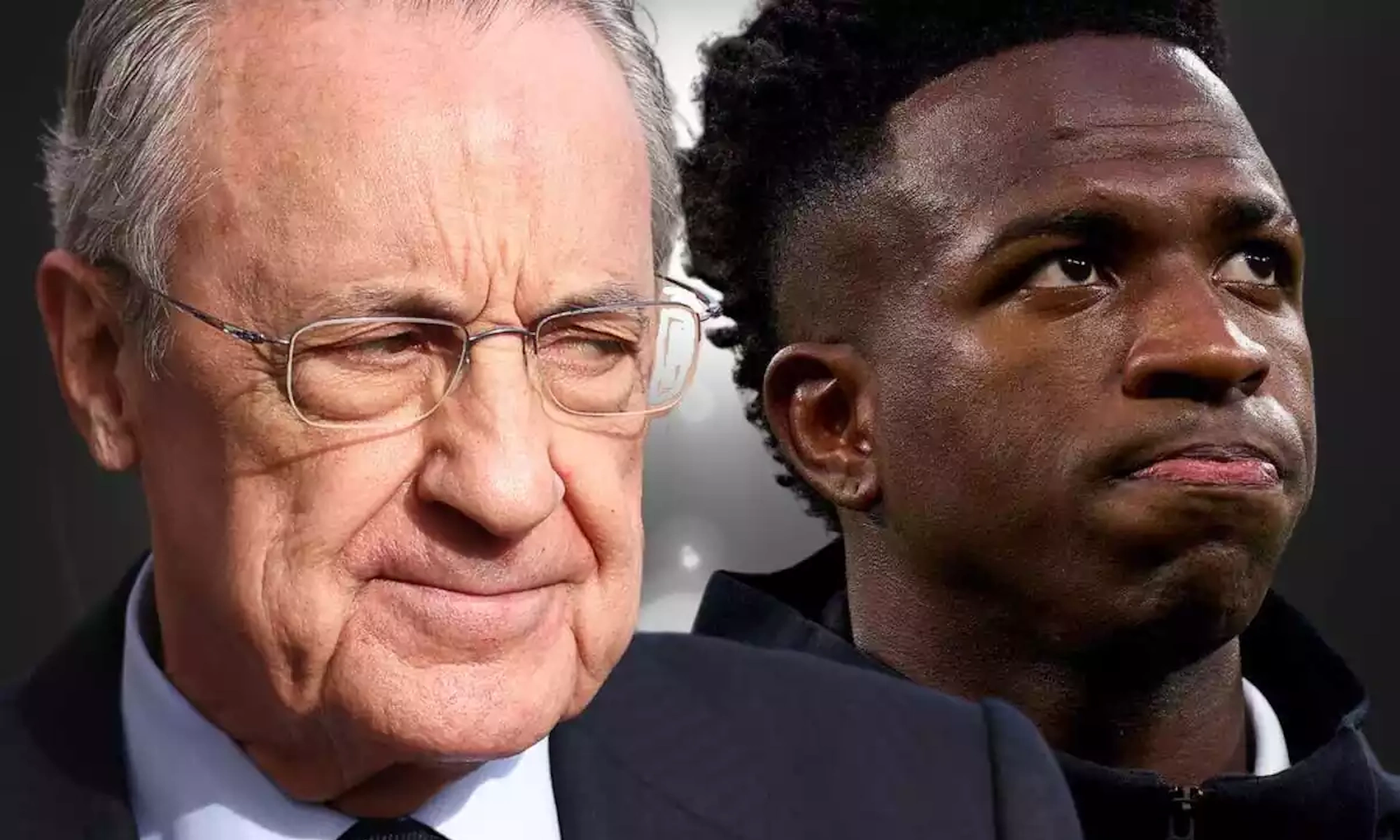 Florentino Pérez y Vinicius Júnior