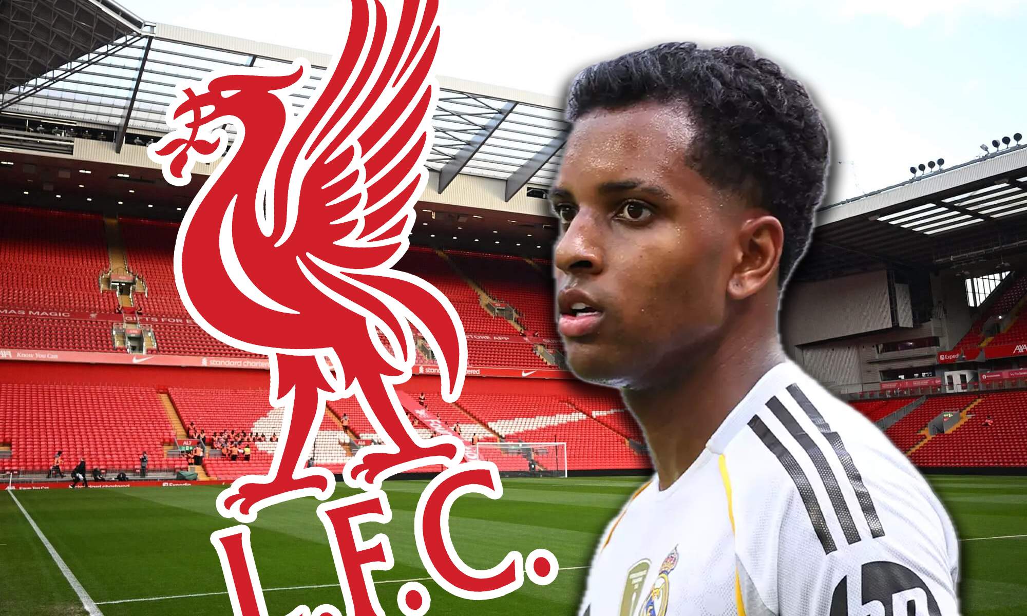 El Liverpool ofrece a un crack a cambio de Rodrygo: Xabi Alonso sonríe El Liverpool ofrece a un crack a cambio de Rodrygo: Xabi Alonso sonríe