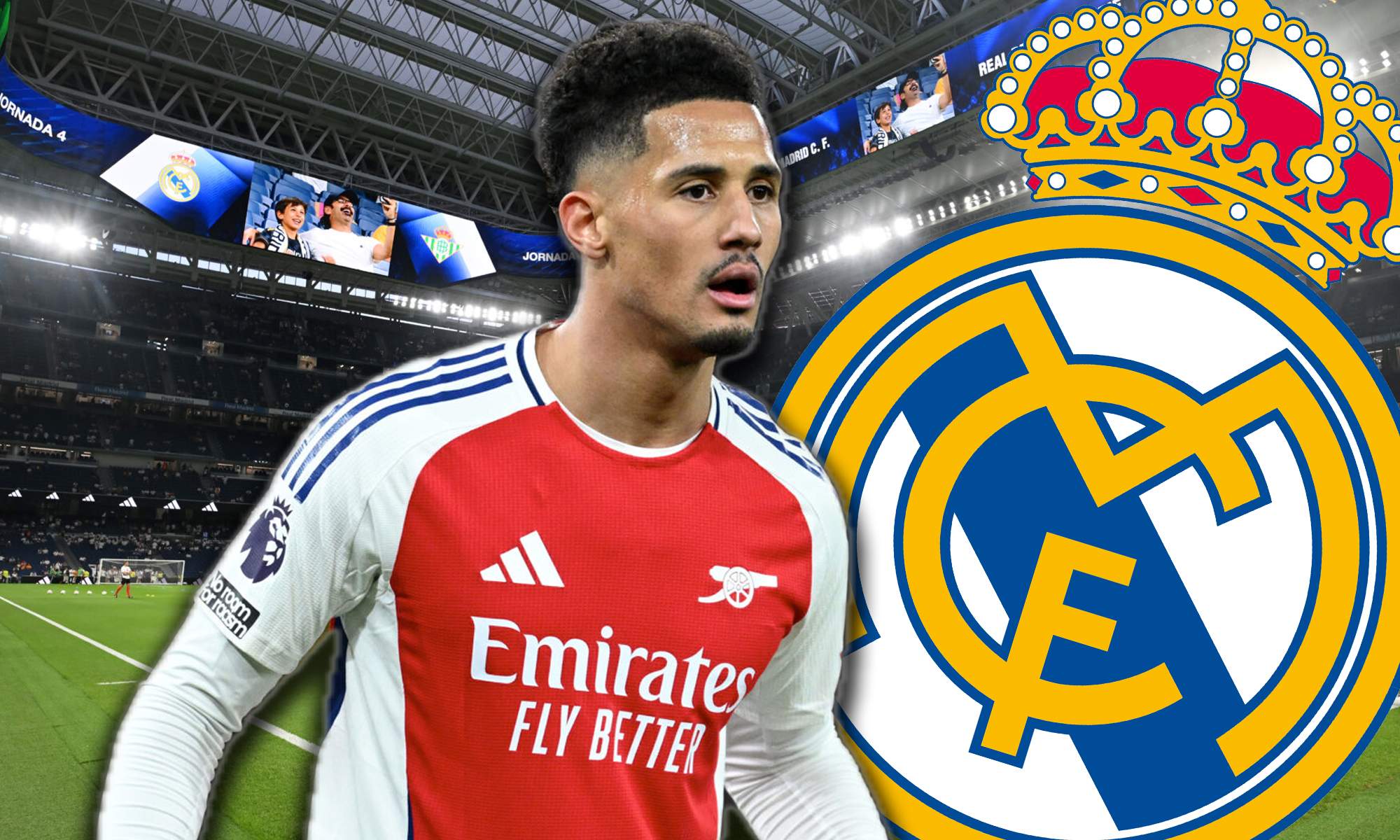 Saliba mueve ficha y su llegada al Real Madrid está cerca: el central, entusiasmado