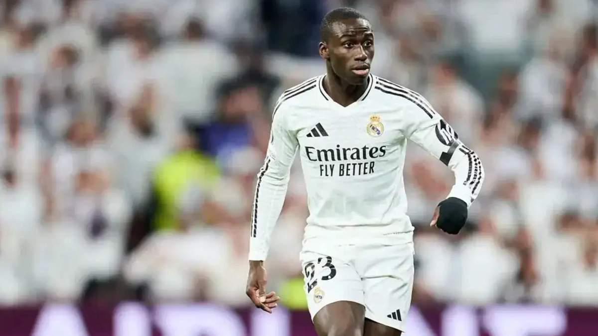 Ferland Mendy con el Real Madrid Ferland Mendy con el Real Madrid