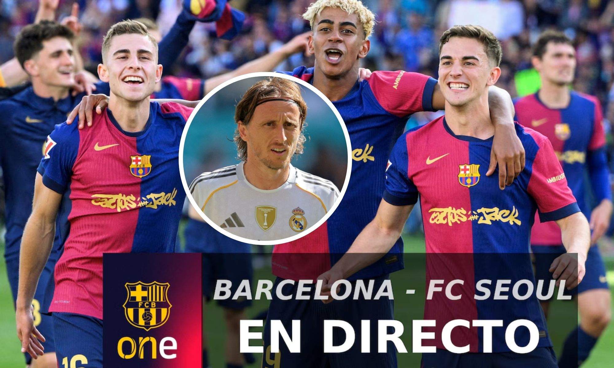 Barça - Seúl y Luka Modric