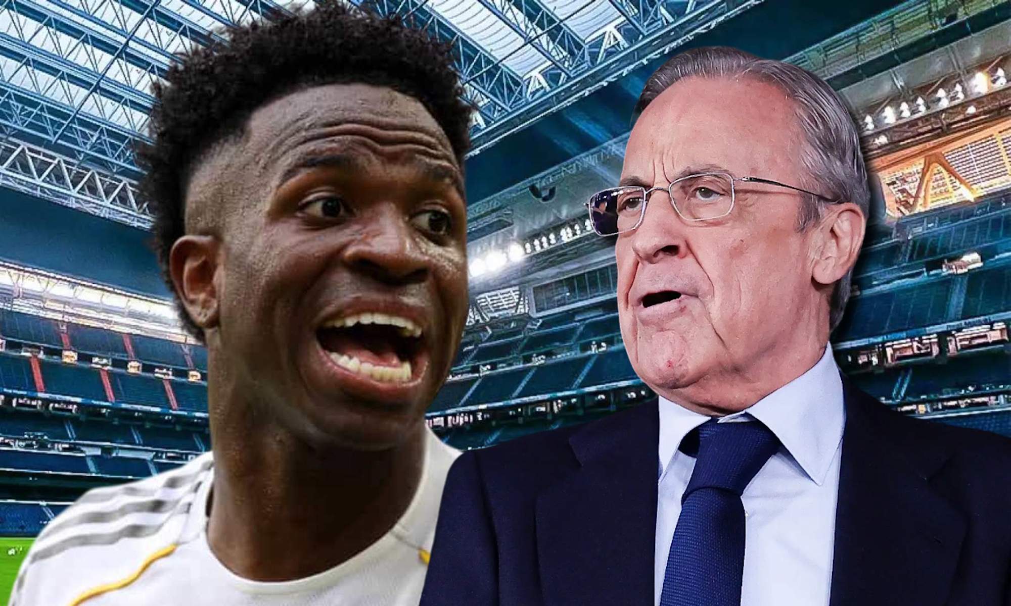 Vinicius y Florentino Pérez Vinicius y Florentino Pérez