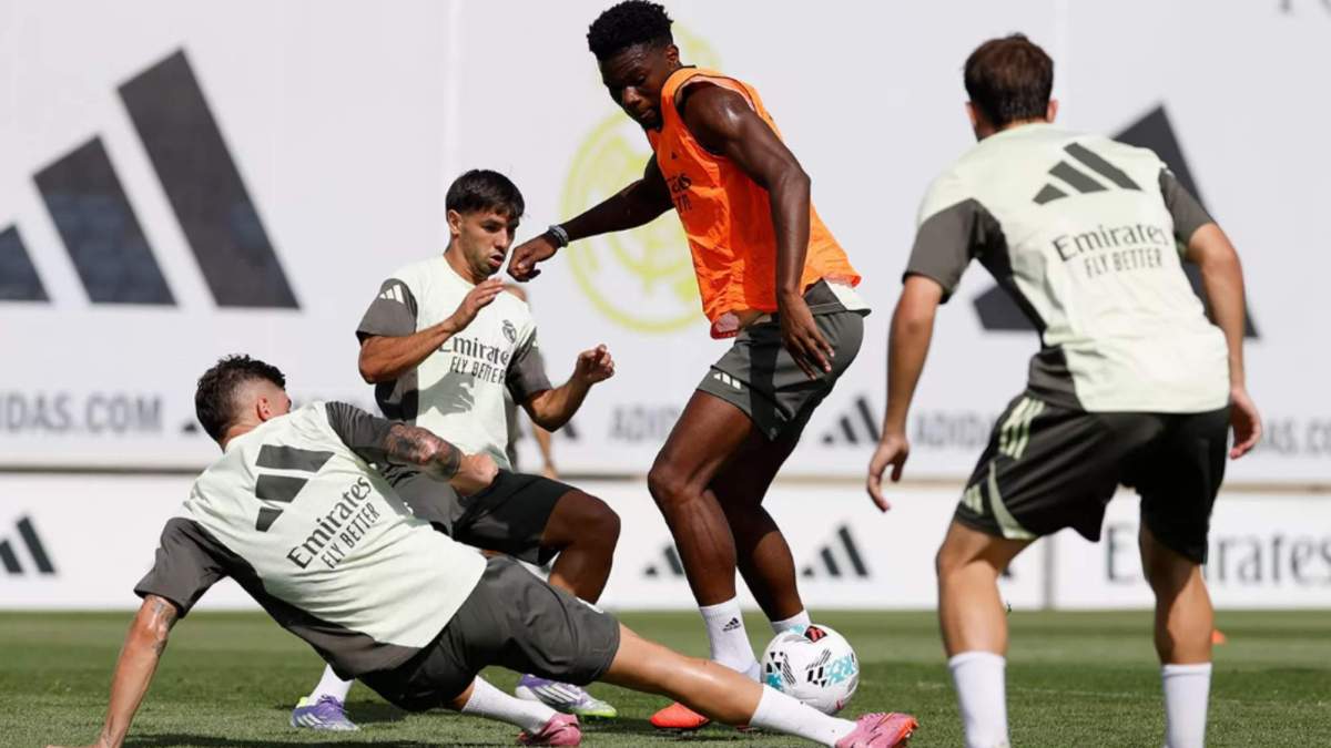 Explicación del susto en el entrenamiento del Real Madrid Explicación del susto en el entrenamiento del Real Madrid