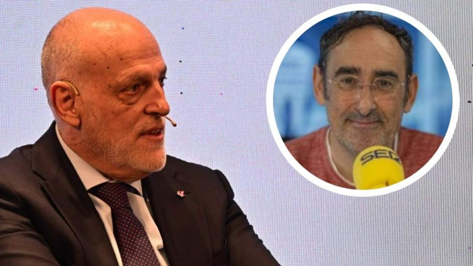 Javier Tebas responde con contundencia a las acusaciones de Eduardo Iturralde.